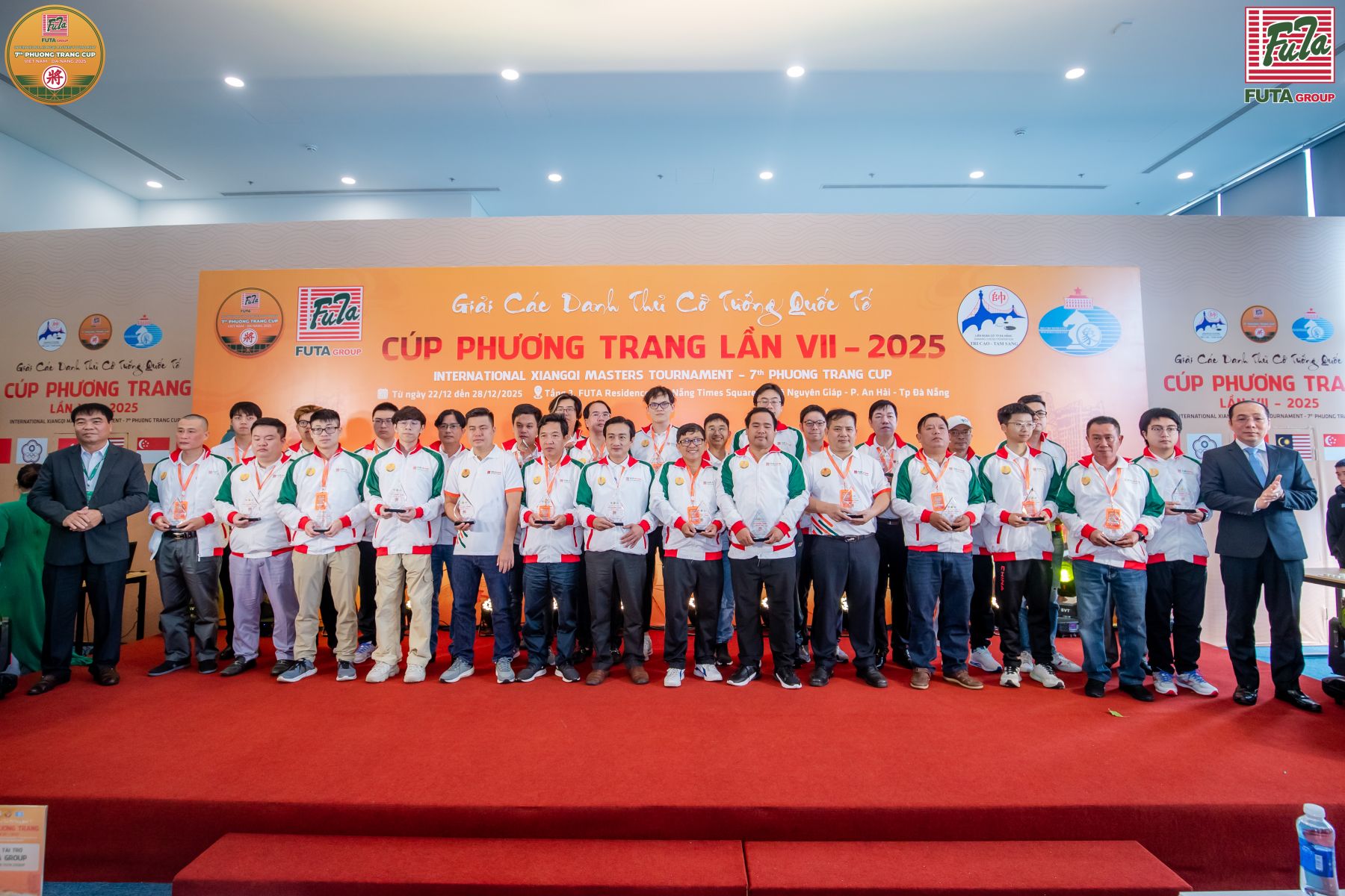 Khai mạc Giải Cờ Tướng Các Danh Thủ Quốc Tế – Cúp Phương Trang lần VII tại Đà Nẵng